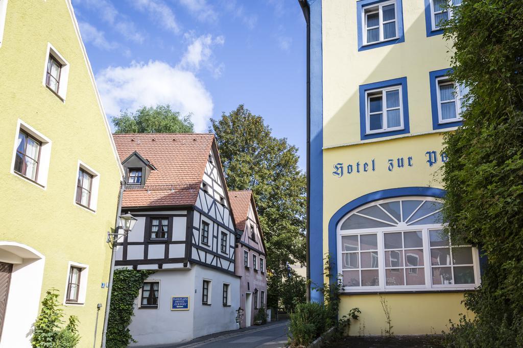 Hotel-Gasthof Zur Post Velburg Dış mekan fotoğraf